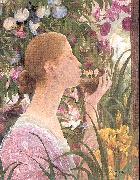 Montald, Constant The Nest oil painting